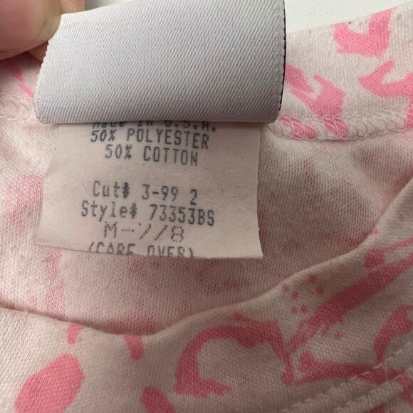 Vintage Floral Embellished Lot of 2 Shirts and Printed Shorts Girl's Size Medium - Picture 12 of 12